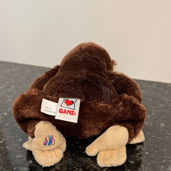 Ganz Webkinz Chimpanzee HM 172 Plush Stuffed Brown/Tan - No Code. S 9” - Picture 6 of 10